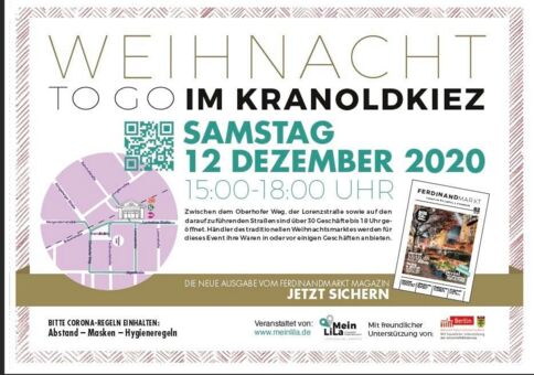 Weihnachtsmarkt Kranoldplatz Ferdinandmarkt 2020 Berlin-Lankwitz Lichterfelde
